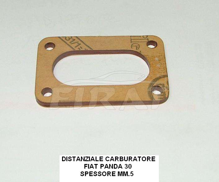 DISTANZIALE CARBURATORE FIAT PANDA 30 (BASETTA)